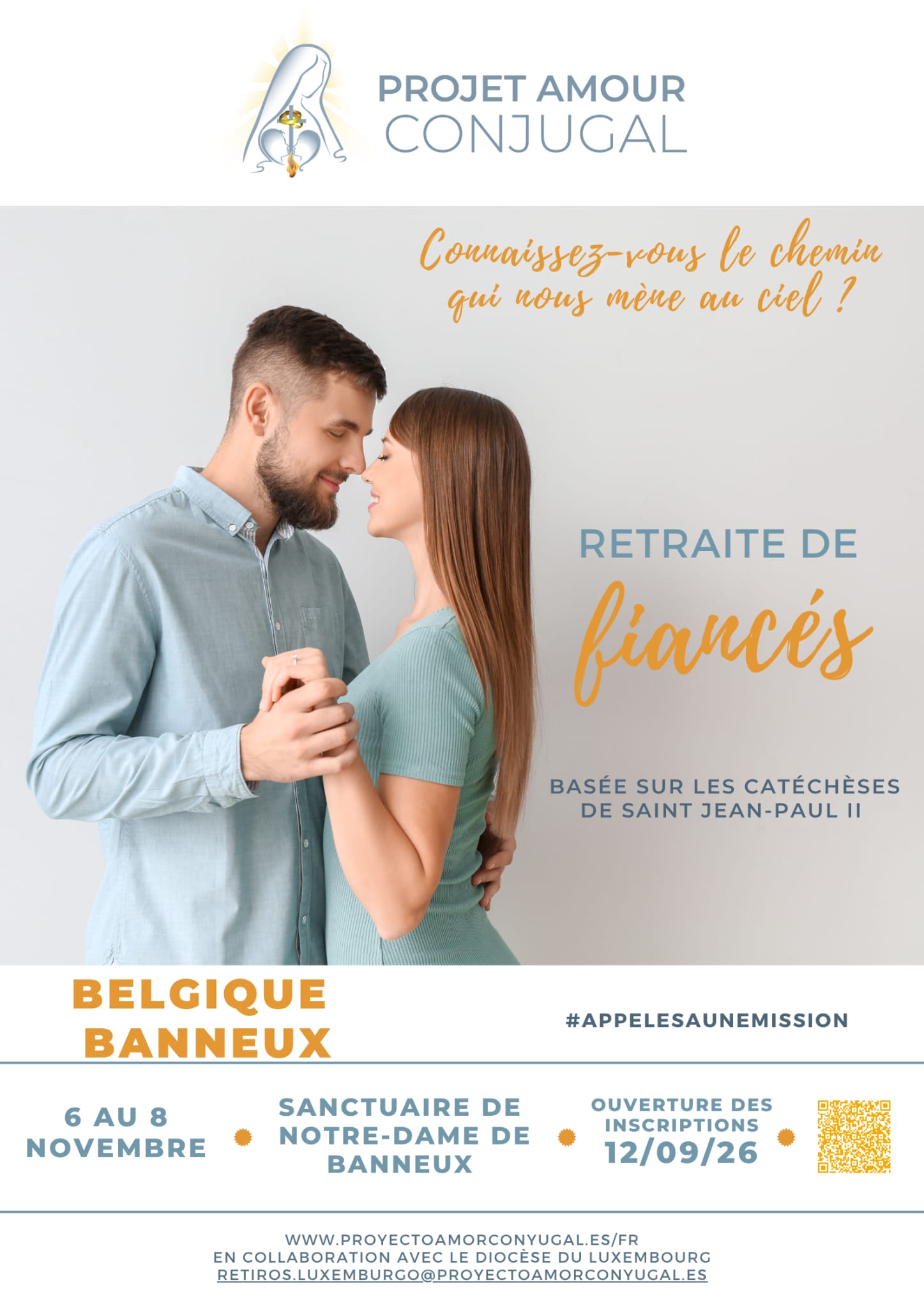 Póster de Retraite de fiancés — Projet Amour Conjugal